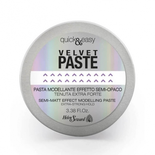 Helen Seward QUICK and EASY Velvet PASTE Моделирующая паста с полуматовым эффектом сверх сильной фиксации, 100 ml