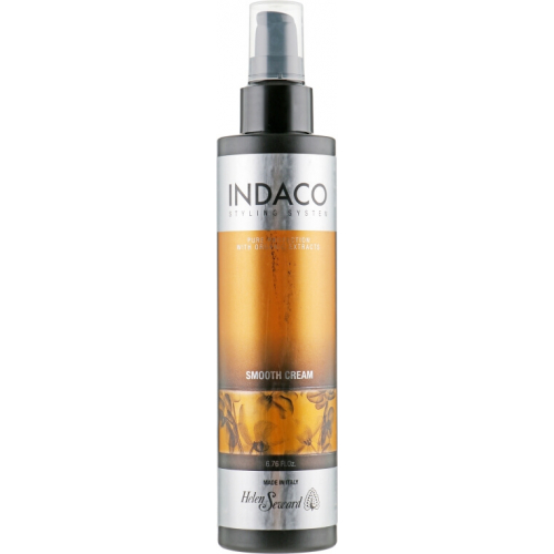 Крем для випрямлення кучерявого волосся INDACO, 200 ml