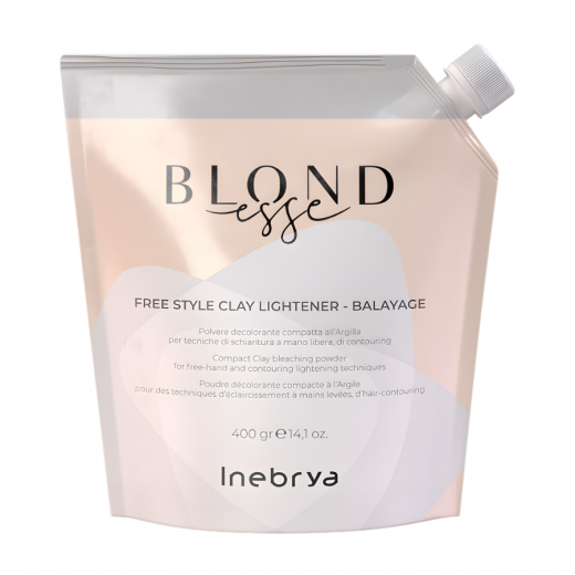 
                Обесцвечивающая глина Inebrya Blondesse Free Style Clay Light - Balayage-5 Tones, 400 гр