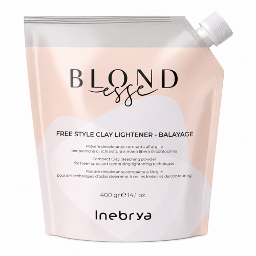 Знебарвлююча глина Inebrya Blondesse Free Style Clay Light - Balayage-5 Tones, 400 гр