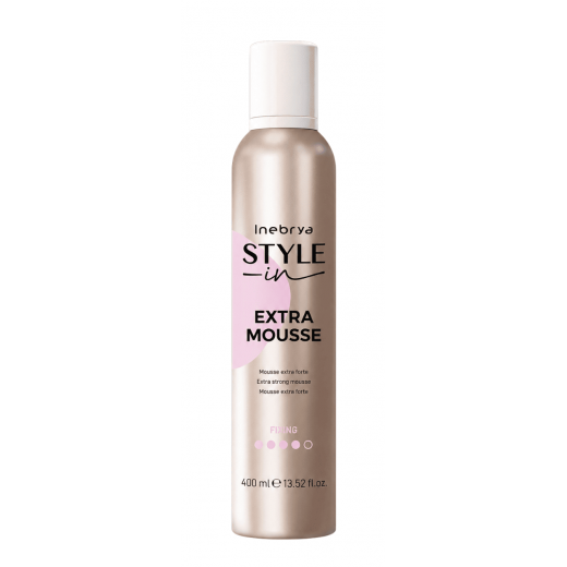 Inebrya Extra Mousse — мус екстра сильної фіксації, 400 ml