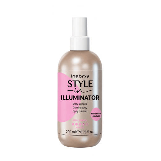 Inebrya Illuminator — спрей-блиск для волосся, 200 ml