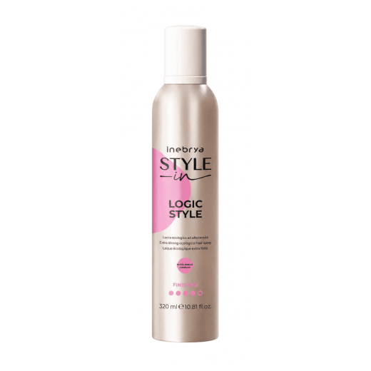
                Inebrya Logic Style — экологичный лак экстра сильной фиксации, 320 ml