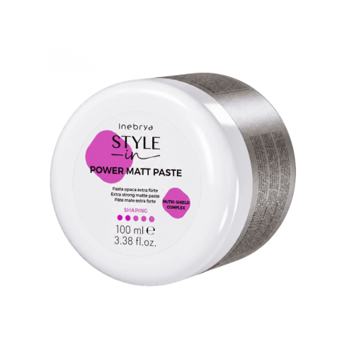 Inebrya Power Matt Paste — екстра сильна матова паста для волосся, 100 ml Inebrya Power Matt Paste — екстра сильна матова паста для волосся, 100 ml
