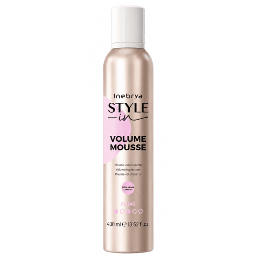 Inebrya Volume Mousse — мус для збільшення об’єму волосся, 400 ml
