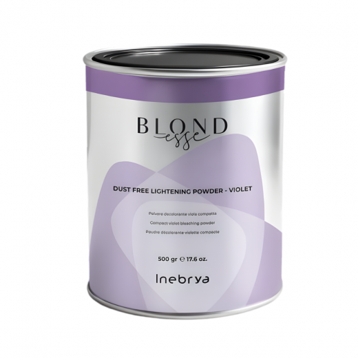 
                Фиолетовая пудра для обесцвечивания Inebrya Dust Free Lightening Powder Violet, 500 гр