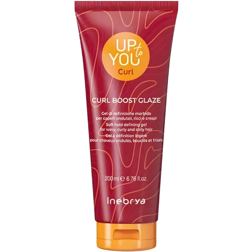 Inebrya Гель для укладки вьющихся волос и кудрявого метода Inebrya Up To You Сurl Boost Glaze, 200 ml 8008277265148