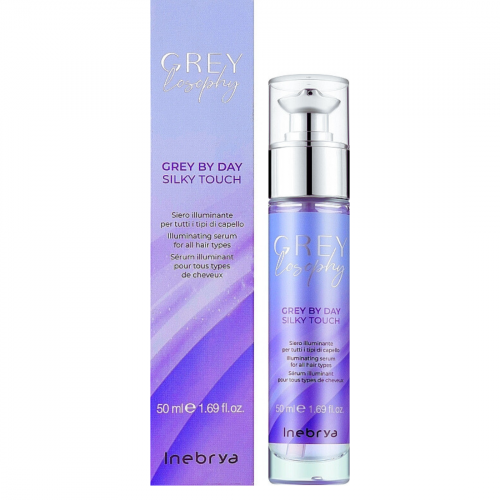 Сыворотка-блеск для всех типов волос Inebrya Grey By Day Silky Touch, 50 мл 8008277264813 Сыворотка-блеск для всех типов волос Inebrya Grey By Day Silky Touch, 50 мл 8008277264813