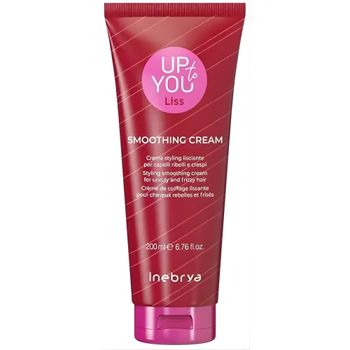 Inebrya Up To You Smoothing Cream Крем для разглаживания вьющихся волос , 200 ml 8008277265216