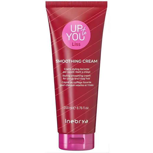 Inebrya Up To You Smoothing Cream Крем для разглаживания вьющихся волос , 200 ml