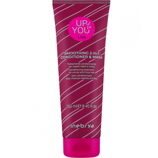 Inebrya Up To You Smoothing 2-in-1 Mask Cond Маска-кондиционер 2 в 1 для разглаживания вол, 250 ml