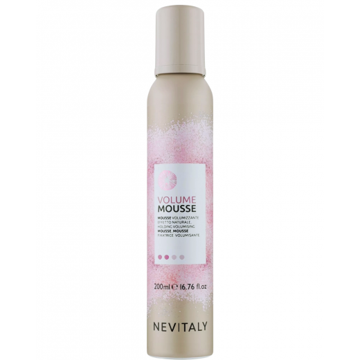 Мягкий фиксирующий мусс для объема Nevitaly Volume Style Mousse, 200 ml