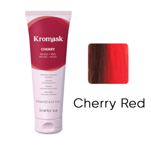 Inebrya Тонировочная маска для волос вишнево-красная Inebrya Kromask Cherry Red, 250 ml НФ-00026132 Inebrya Тонировочная маска для волос вишнево-красная Inebrya Kromask Cherry Red, 250 ml НФ-00026132