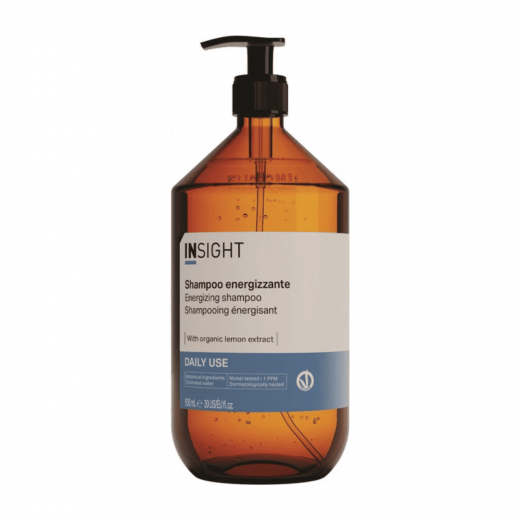 Insight Шампунь энергетический д/ежедневный уход за волосами всех типов, 900 ml (стекло)