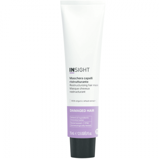 Insight Маска восстанавливающая для поврежденных волос Damaged Hair Restructurizing Mask, 75 ml 