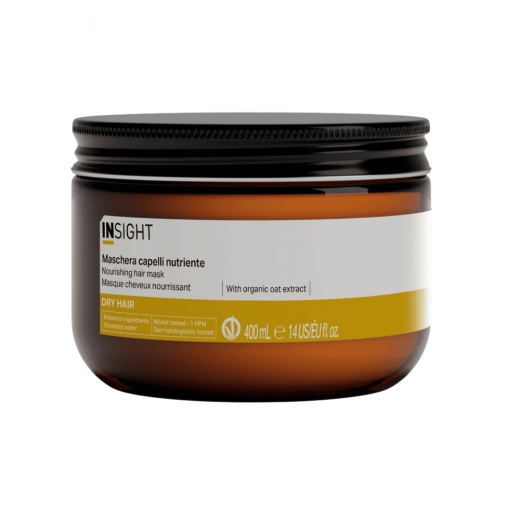 Insight Маска питательная для сухих волос Dry Hair Nourishing Mask, 400 ml (стекло)