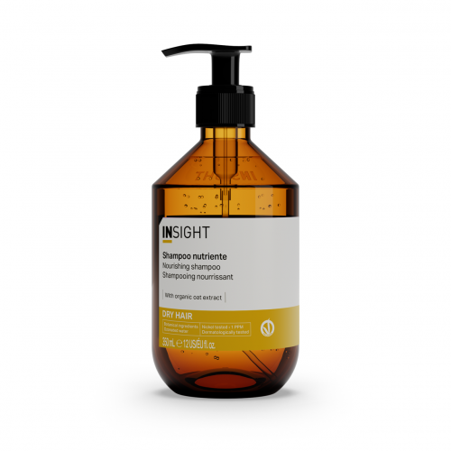 Insight Шампунь живильний для сухого волосся Dry Hair Nourishing Shampoo, 350 ml (скло)