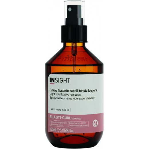 Insight ЭЛАСТИ-КЕРЛ Спрей для волос легкой фиксации, 150 ml (стекло)
