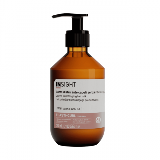 
                Insight ЕЛАСТІ-КЕРЛ Молочко для розчісування кучерявого волосся, 250 ml (скло)