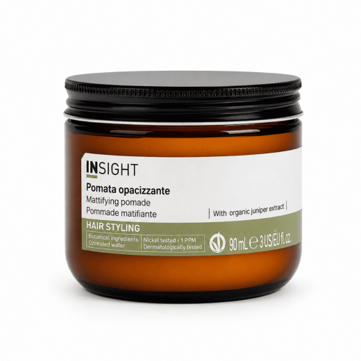 Insight СТАЙЛИНГ Помада матирующая сильной фиксации, 90 ml (стекло) Insight СТАЙЛИНГ Помада матирующая сильной фиксации, 90 ml (стекло)