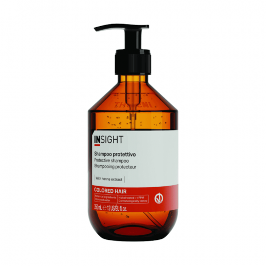 Insight Шампунь для защиты цвета окрашенных волос Colored Hair Protective Shampoo, 350 ml (стекло)