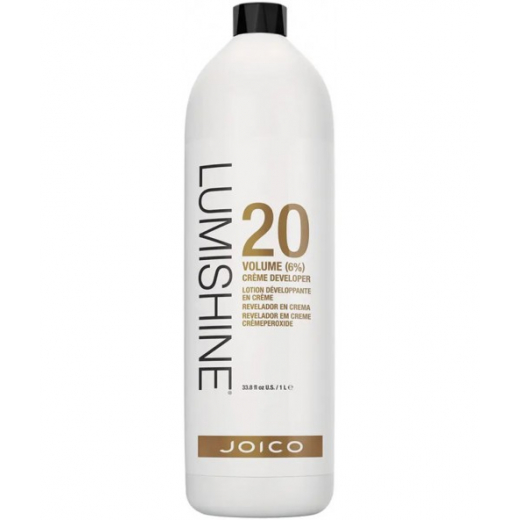 
                JOICO Крем-окислитель Joico Lumishine Creme Developer 6% (20 Vol), 1000 ml