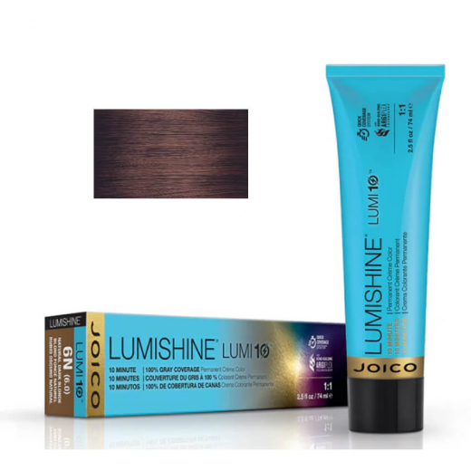 Joico LumiShine Lumi10 6NWB (6.07) темный блонд натуральный теплый бежевый, 74 ml