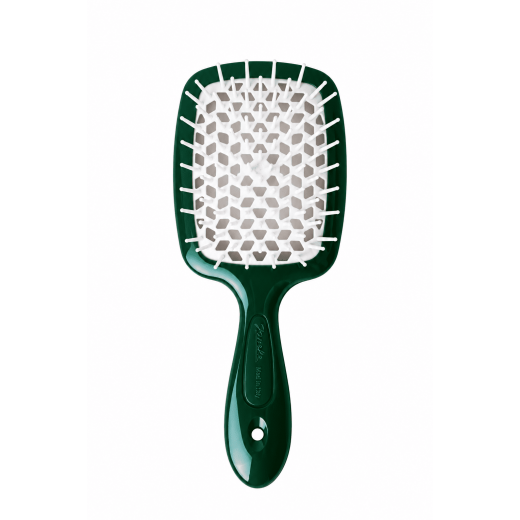 Janeke Superbrush щетка для волос изумрудный с белыми