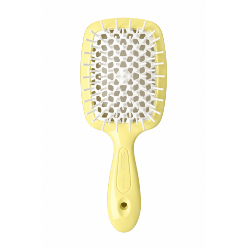 Janeke Superbrush пастельно-желтая с белым