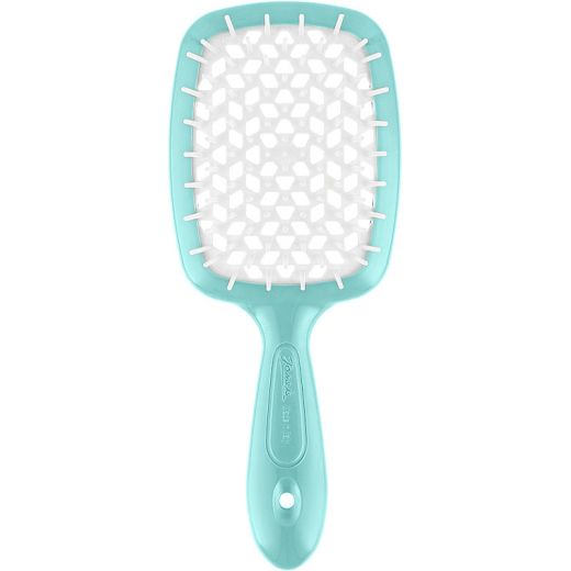 Janeke Superbrush SMALL тиффани с белым Janeke Superbrush SMALL тиффани с белым