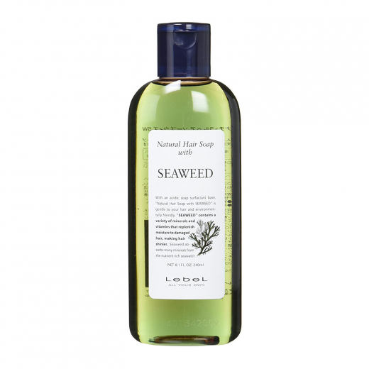 LEBEL Natural Hair soap Sea Weed 240 гр Шампунь Seaweed Морские водоросли LEBEL Natural Hair soap Sea Weed 240 гр Шампунь Seaweed Морские водоросли