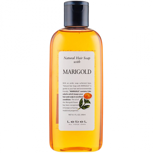 LEBEL Natural Hair soap Marigold 240 гр Шампунь Marigold Календула