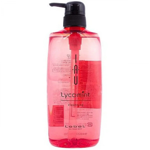 LEBEL IAU LYCOMINT очищающий аромашампунь с эффектом антивозрастного ухода за кожей головы 600 мл НФ-00018875