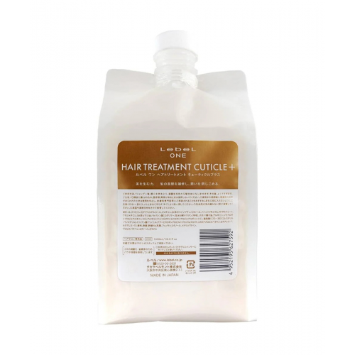 LEBEL Відновлююча маска-бальзам "Lebel One Hair Treatment Cuticle Plus 500 ml рефіл" НФ-00029338