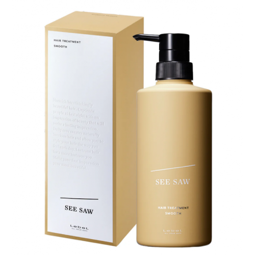 Бальзам для мягких, запутанных волос "LebeL SEE/SAW HAIR TREATMENT SMOOTH 500ml" НФ-00029357 Бальзам для мягких, запутанных волос "LebeL SEE/SAW HAIR TREATMENT SMOOTH 500ml" НФ-00029357