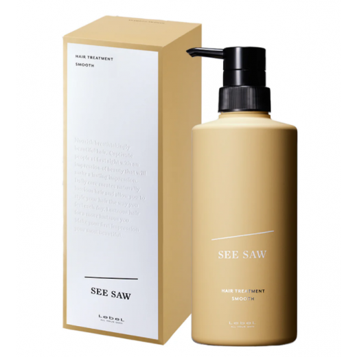 Бальзам для мягких, запутанных волос "LebeL SEE/SAW HAIR TREATMENT SMOOTH 500ml"
