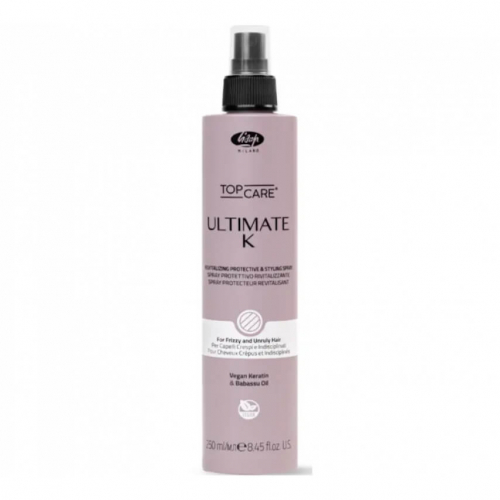 Lisap Ultimate K Revitalizing protective&styling spray спрей/термозащита и укладка, 250 ml