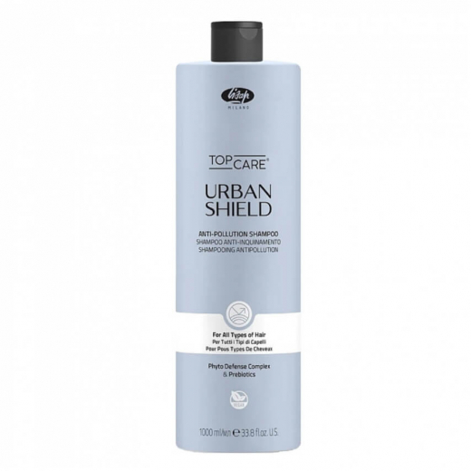 Lisap Urban Shield Anti-pollution шампунь шампунь с пребиотиками, 1000 ml