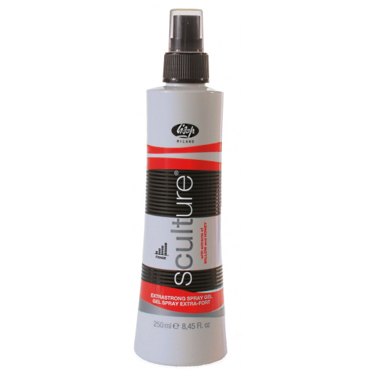 
                Lisap Гель-спрей экстра сильной фиксации Sculture Spray Gel Extrastrong, 250 ml