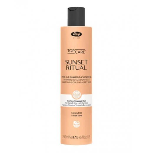 Lisap Шампунь-гель для душа "Sunset Ritual After-Sun Shampoo & shower gel", 250 мл