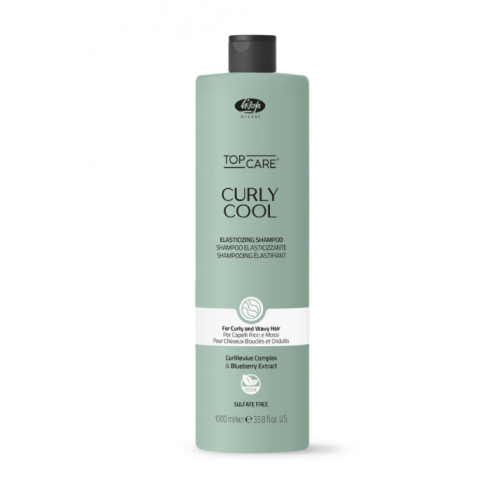 Lisap Curly Cool Elasticizing shampoo б/с шампунь для кучерявого/хвилястого волосся, 1л НФ-00029010
