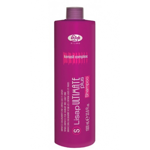 Lisap Распрямляющий шампунь Lisap Ultimate Plus taming shampoo, 1000 ml