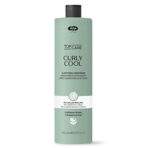 Lisap Curly Cool Elasticizing conditioner кондиціонер для кучерявого/хвилястого волосся, 1л НФ-00029012