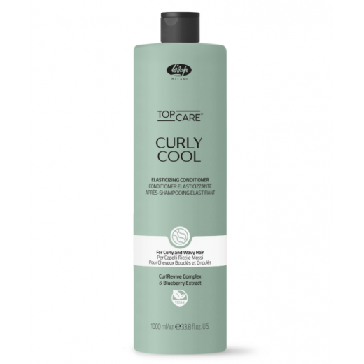 Lisap Curly Cool Elasticizing conditioner кондиціонер для кучерявого/хвилястого волосся, 1л