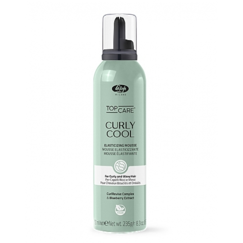 Lisap Curly Cool Elasticizing mousse піна для кучерявого/хвилястого волосся, 250мл НФ-00029014