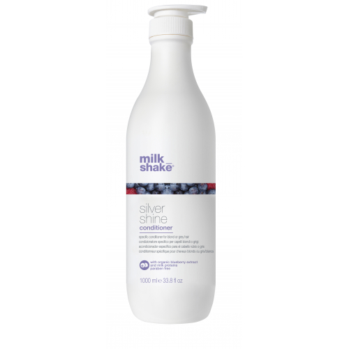 Milk Shake Silver shine light shampoo Шампунь для сивого або світлого волосся, 1000 ml