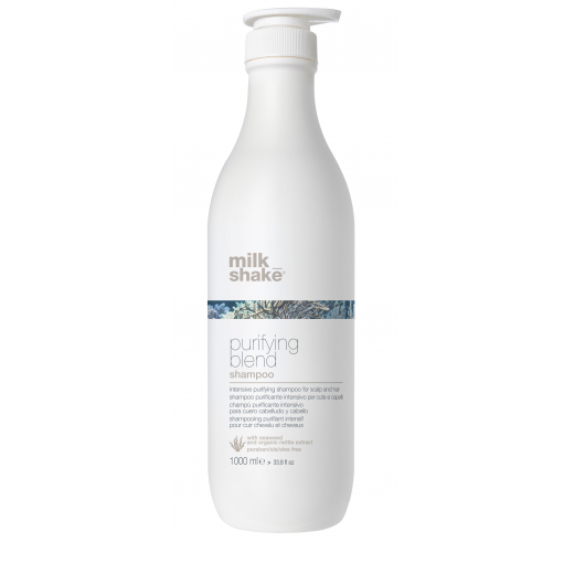 Milk Shake Purifying blend shampoo Інтенсивний очищуючий шампунь для шкіри та волосся проти лупи, 1000 ml