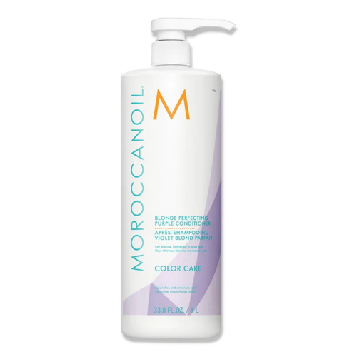 Moroccanoil Blonde Perfecting Purple Conditioner Тонизирующий кондиционер с фиолетовым пигментом, 1000 ml НФ-00021155