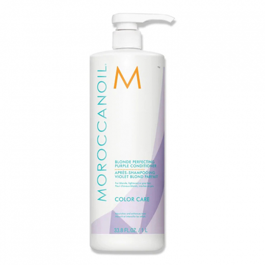 Moroccanoil Blonde Perfecting Purple Conditioner Тонизирующий кондиционер с фиолетовым пигментом, 1000 ml