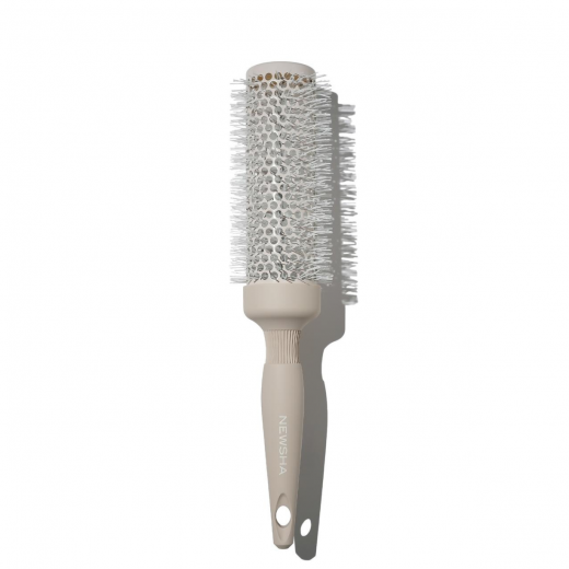 Newsha Круглый бежевый браш Deluxe Round Brush Extralong 43 мм